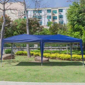Zimtown 10' x 20' Pop-Up Canopy Tent Instant Practical Waterproof Folding Tent with Carry Bag