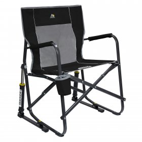 GCI Outdoor Camping Chair, Black and Gray