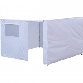 Eurmax 10x10 Zippered Walls for Canopy Tent,4 Pack Side Wall