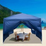 Zimtown 10' x 20' Pop-up Canopy Tent Instant w/6 with Carry Bag Blue