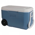 Coleman 62-Quart Xtreme 5-Day Hard Cooler with Wheels, Blue