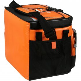 Ozark Trail 30-Can Zipperless Cooler with Smartshelf, Orange