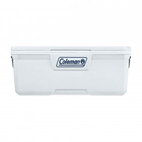 Coleman 150 qt. Hard Sided Ice Chest Cooler, White